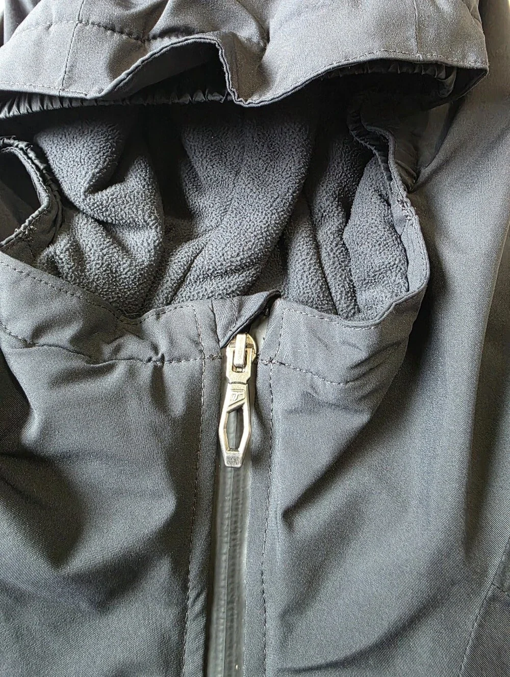 Columbia Titanium Kids Black Jacket with Reflective Accents
